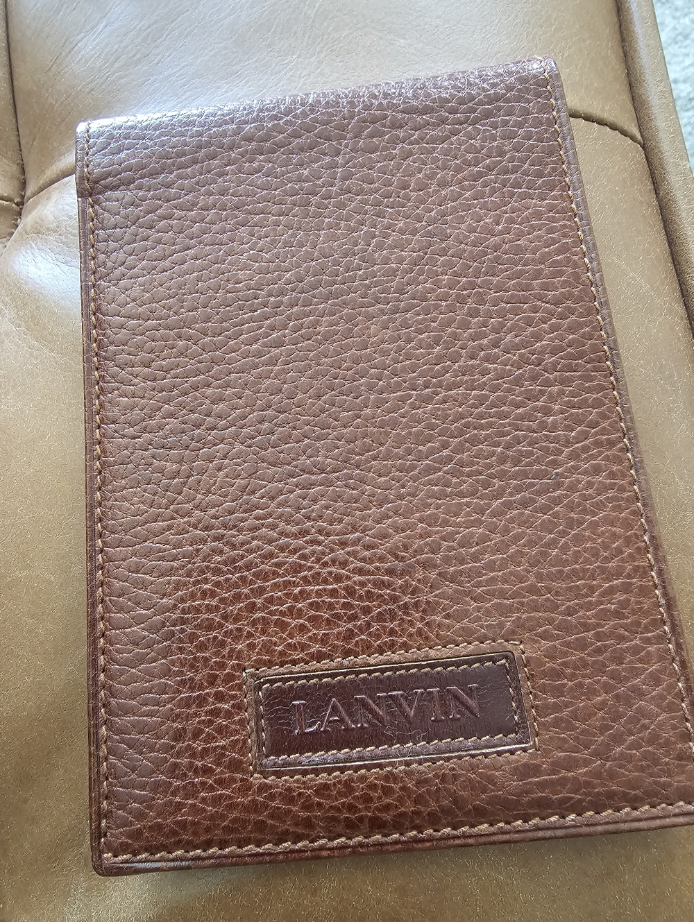 VTG LANVIN CELLERINI Fizenze Wallet – Handcrafted–New Old Stock